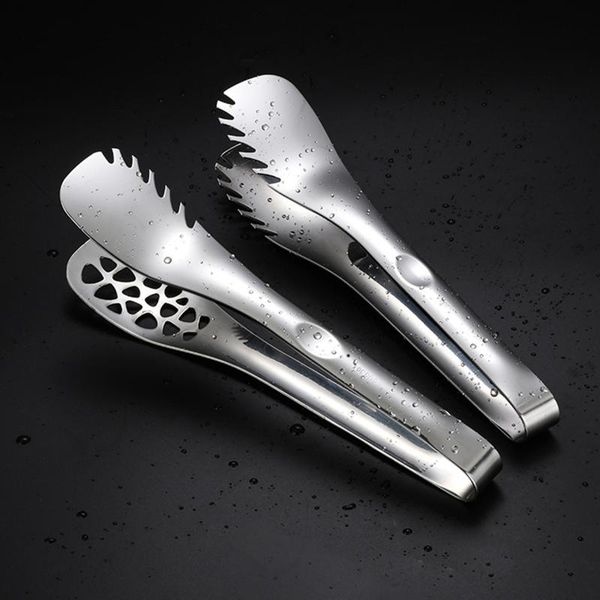 

mats & pads kitchen supplies clip steak clamps bread clips silver easy to clean tooth type for cooking grilling frying stainless steel