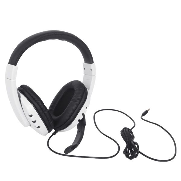 Wired Game Deep Bass Over-Ear-Gaming-Headset-Kopfhörer mit Mikrofon für PS5 PS4 One Mac PC Laptop Mobiltelefone 3,5 mm