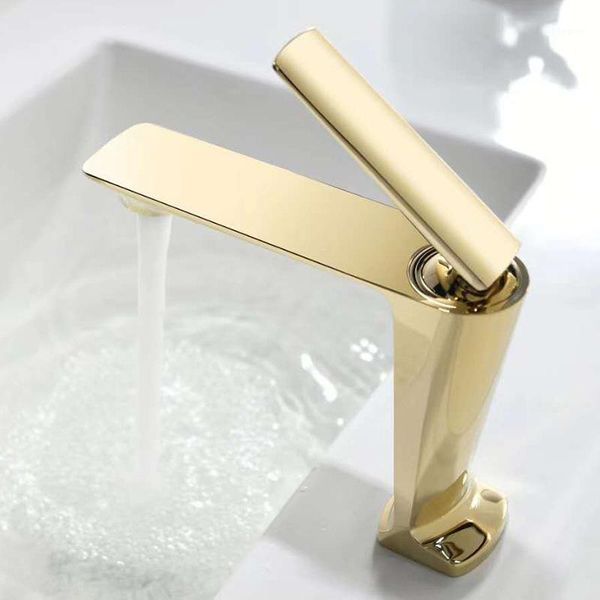 

bathroom sink faucets origin supply full copper gold luxury toilet basin faucet contracted household and cold water tap1