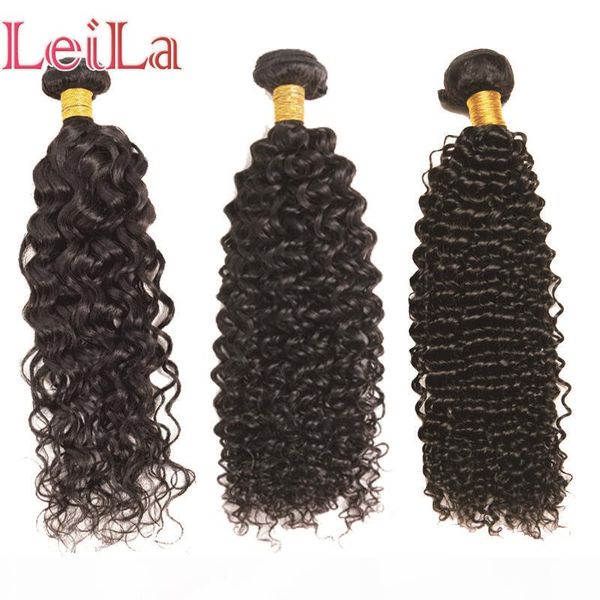 

brazilian virgin hair water wave deep wave and jerry wave human hair bundles 100% unprocessed black color hair weaves