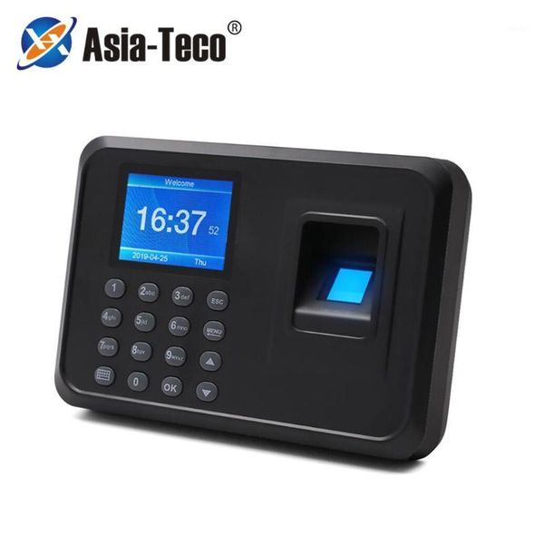 

fingerprint access control biometric time attendance system clock recorder office employee device1