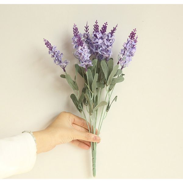 

франция fancy provence лаванда искусственные цветы фиолетовый белый новинка дизайн шелковый цветок для свадьбы украшения дома f bbycvq