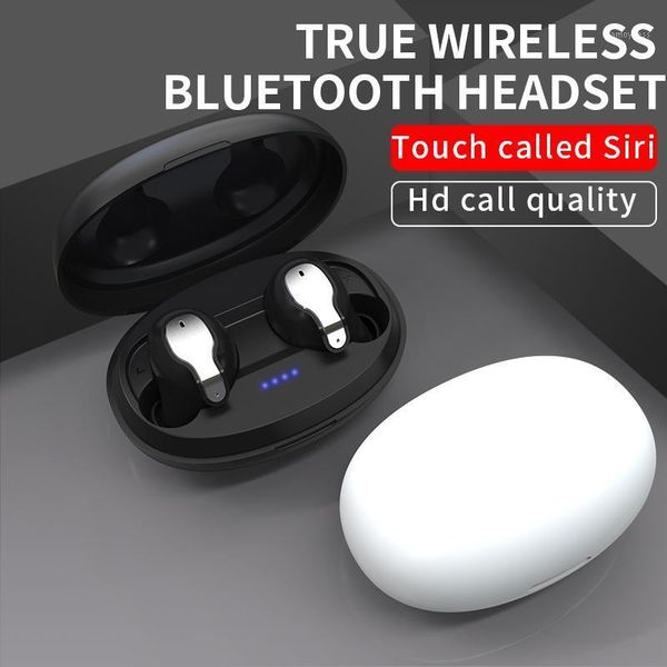 

rockstick xy-5 tws bluetooth headset true wireless mini sports game black and white in-ear headset earphone bluetooth earbuds1