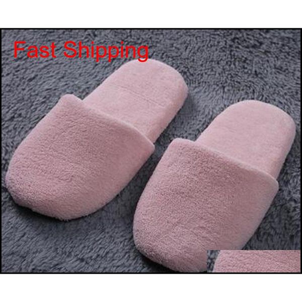 

new five-star l high-end clubhouse bed and breakfast inn disposable slippers thickened coral s qylkkl packing2010