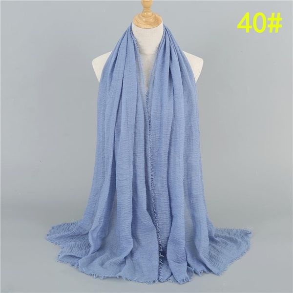 

women scarf fashion winter cotton headband hijab scarves solid soft warm shawls lady wraps pashmina hijabs stoles wmtpbs, Blue;gray