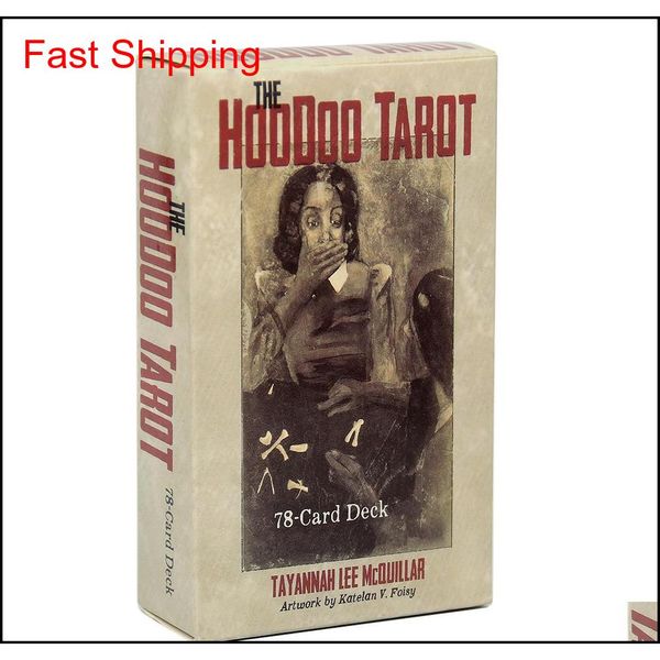 

the hoodoo tarot tradition 78-card deck and e-guidebook for cards oracle muse waite board game toy divination angel tarot cards sykv5