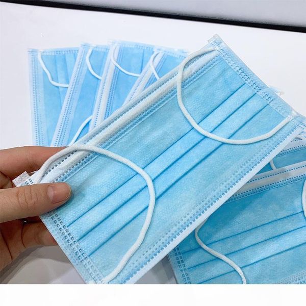 

qwrx layer non-woven masks 3-ply er ear-loop dust three outdoor mouth mask health breathable fa disposable protect uomrv qcfwb gwirj