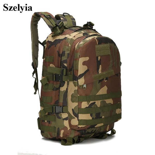 

outdoor bags szelyia molle bag pouch fast army tactical equipment trave climbing hiking backpack waterproof 40l
