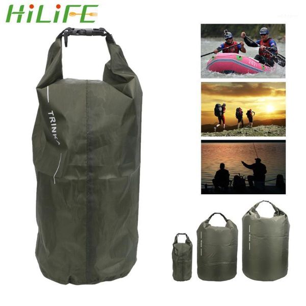 

storage bags hilife 8l 40l 70l waterproof bag for boating kayaking canoeing floating dry sack pouch outdoor traveling carrying bags1