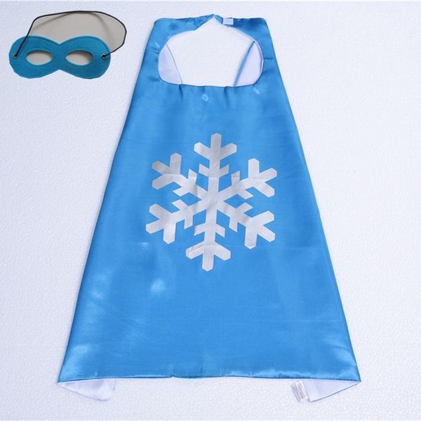

layer 70*70cm double 101 children designs with mask kids cartoon cape for christmas halloween party cosplay stage perfor