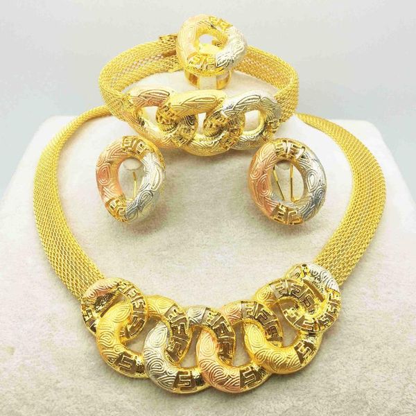 

fashion jewelry set nigeria dubai gold-color african bead jewelry wedding set african beads sets, Silver