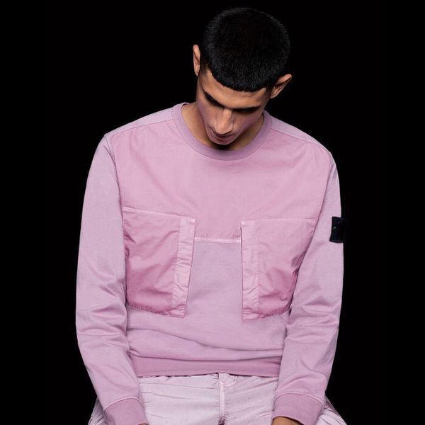 

2021 new trend pink shirts embroidery badge casual men's shirts breathable fabric size m-xl 1q2, Black