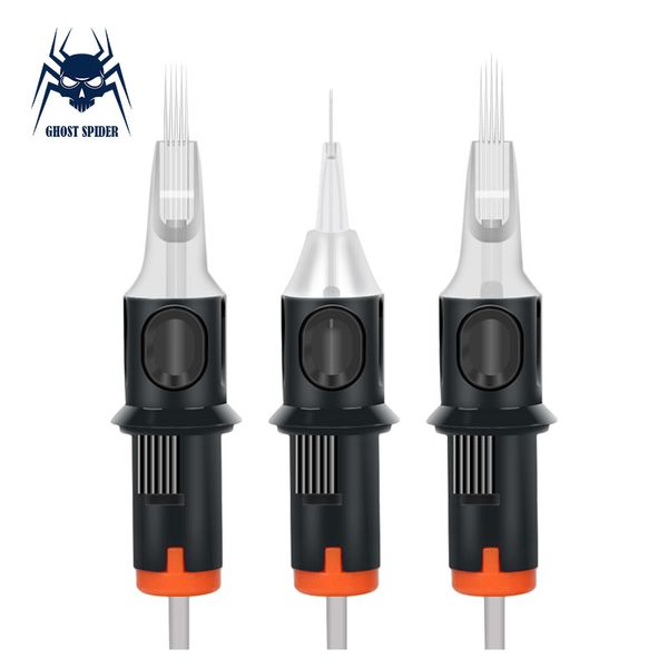 

tattoo cartridge needle 10pcs rl/m1/rm professional disposable semi-permanent eyebrow lip makeup needles for tattoo machine pen