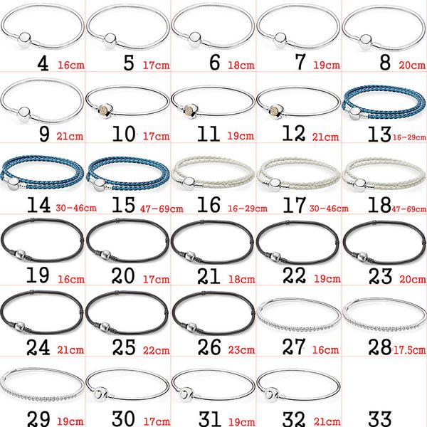 

fahmi 925 silver leather cord fashion elegant bracelet original jewellery for women party factory direct sales