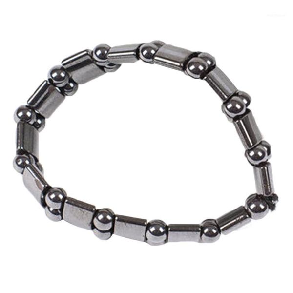 

link, chain magnetic therapy health care loss weight effective black stone bracelets slimming stimulating acupoints arthritis pain relief1