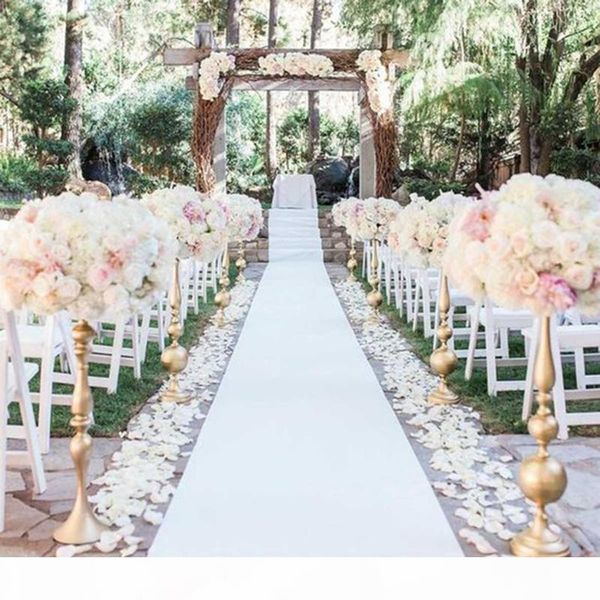 

1m x 20m outdoor white carpet mats aisle for wedding banquet film festival party celebrations awards events decoration carpet