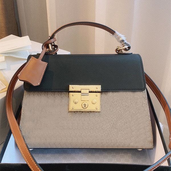 

fashion shoulder wallet lock metallic bag totes shopping luxury designer brandhandbags ladys phone bag vintage cross body