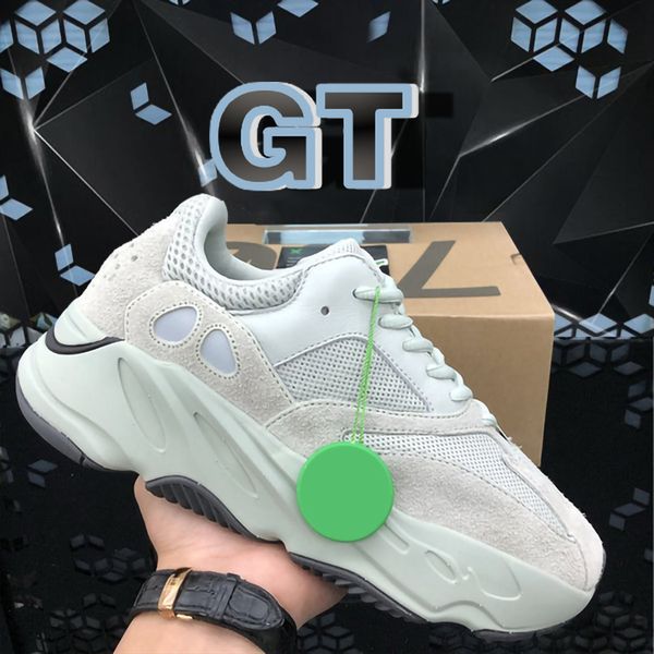 

высочайшее качество kanye west runing shoes 700 v2 v3 vanta сплошная серая утилита черная волна бегун статические светоотражающие мужчины же