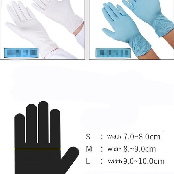 

factorykuw8factorylkewdisposable nitrile black blue dhl us stock 100pcs powder household cleaning salon protective dishwashing