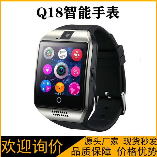 

q18 smart bluetooth card p movement step beautiful radian fashion watchjk