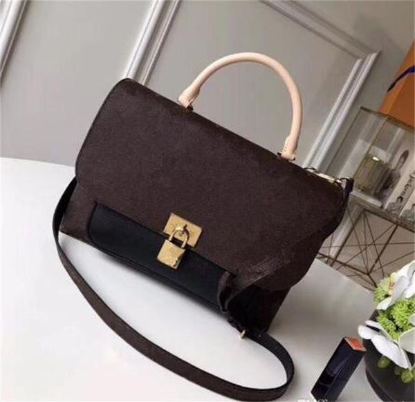 

classic letter floral flower printing purse women's handbag shoulder bag chains crossbody bags messenger handbags 29cm