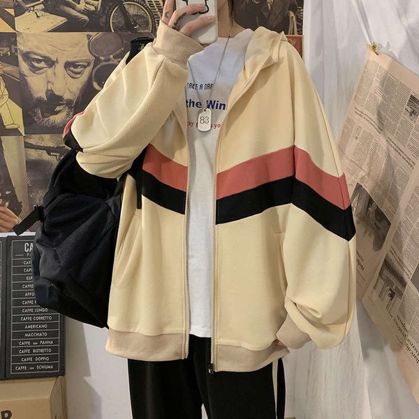

spring autumn 2020 new lovers' wear ins casual sportswear set men's women's fashion cardigan and sweater, Gray