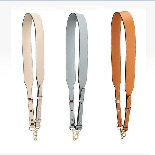 

new style 109-117cm long lady bags shoulder strap handle pure color decompression straps wide belt diy single-shoulder bag band1, Black