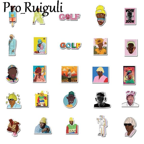 

50 шт. тайлер создатель скрапбукинг наклейки упаковки водонепроницаемый скейтборд камера мотоцикл гитара граффити наклейки пастеры подарок b