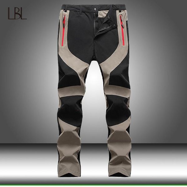 

men spring outdoor waterproof pants 2020 casual trekking hiking windproof summer mens trousers camping climb fishing sweatpants, Black