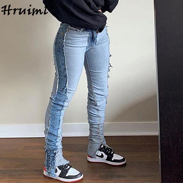 

women jeans butterfly printing casual skinny slim women clothing fashion button new arrival placket with zipper spodnie damskie, Blue