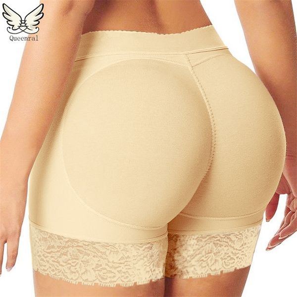 Enhancer e Body Shapers Elevador Shaper Bunda Booty Lifter com Calcinha de Controle Tummy Pads Hip Pads 201222