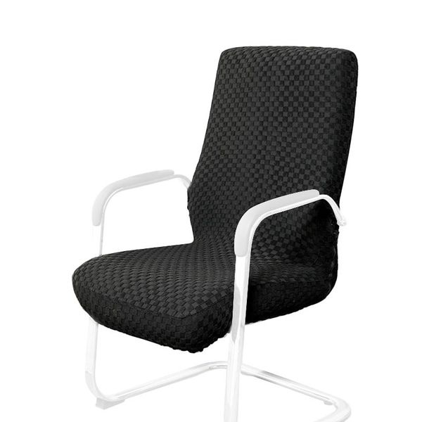 

office chair cover home knitted jacquard slipcovers removable soft furniture protector durable anti slip stretch computer seat