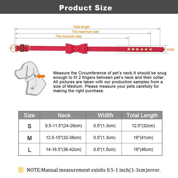 

cute puppy dog cat collar leather bowknot pet dog collar adjustable puppy collars for small medium dogs chihuahu wmtlus