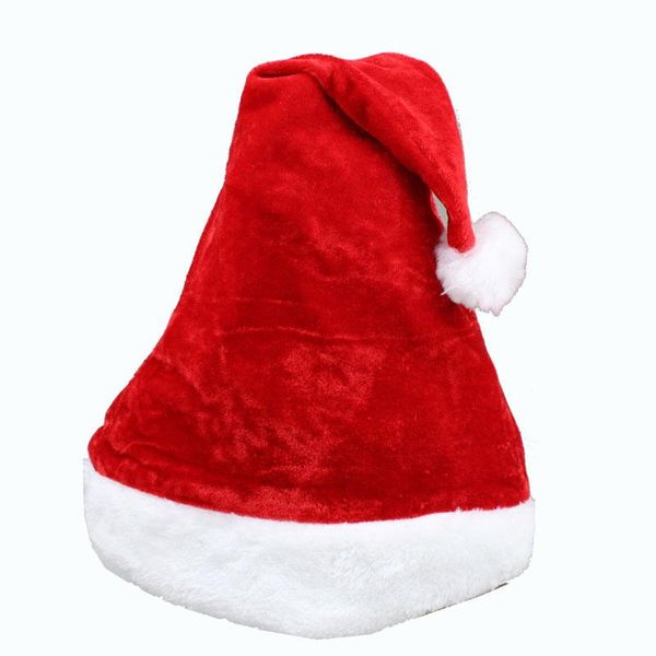 

winter warm christmas pet cats and dogs santa hats new year plush hats christmas party home decoration supplies