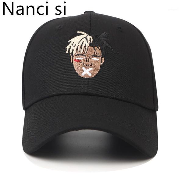 

ball caps nanci si cotton usa singer xxxtentacion dreadlocks baseball cap snapback casquette hats hip hop dad for men women1, Blue;gray