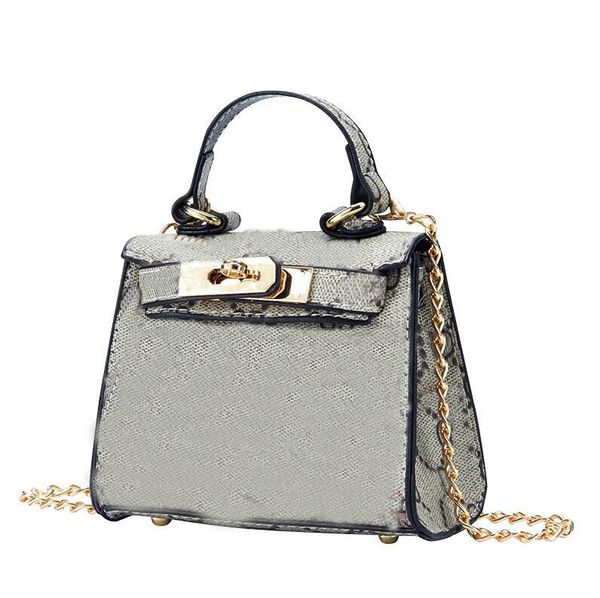 

2021 retail kids handbags fashion girls mini princess purses pu cross-body circular bags children christmas gifts 9 styles b417, Black