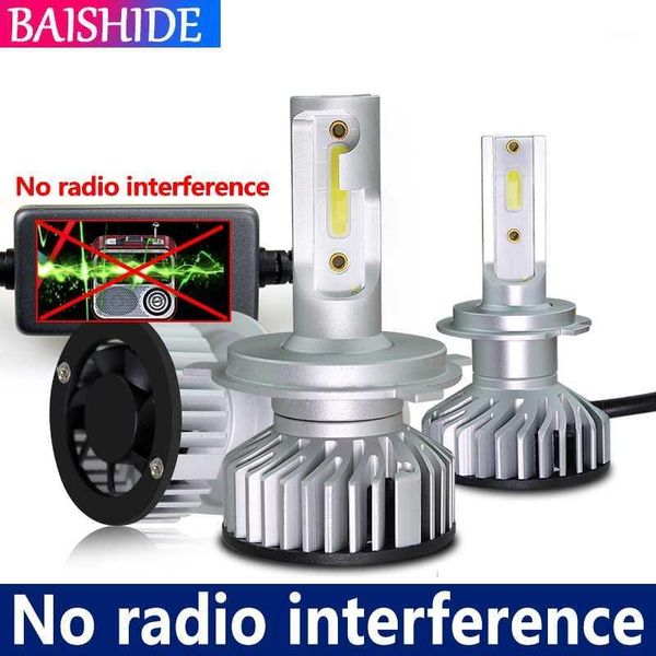 

car headlights baishide h3 led headlight h4 60w 8000lm h7 emc h1 h8 h11 9005 9006 dob 6500k styling auto headlamp fog light bulbs1