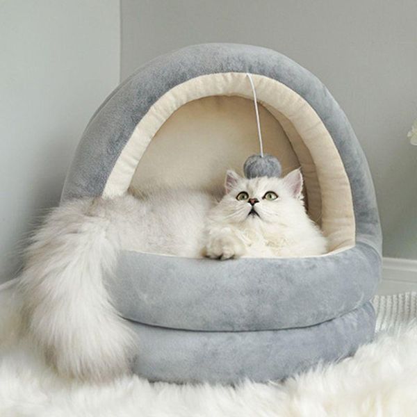 

creative cradle-style pet nest warm winter kennel lovely dog cat bed sofa cushion