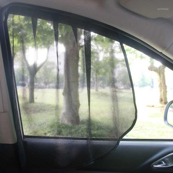 

1pc magnetic car sun shade uv protection car curtain visor protection window film1