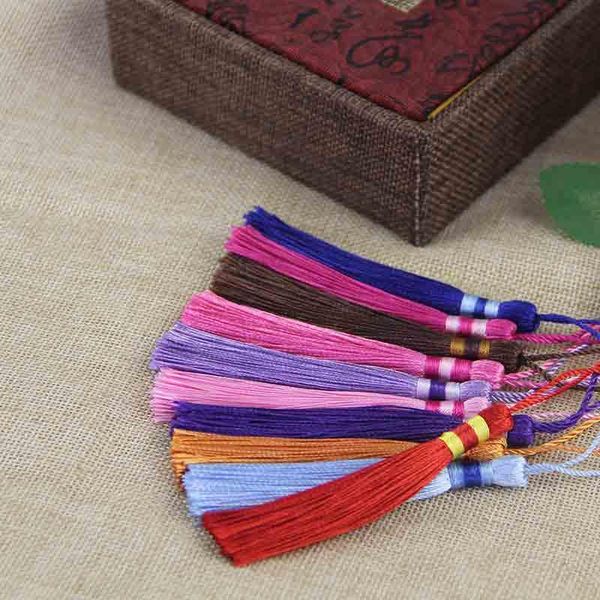 

12pcs lot chineseknot tassels silk fringe bangs flower tassel trim decorative tassels for curtains home decoration accessories h jllcql