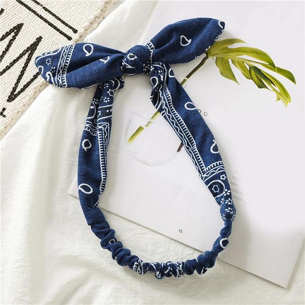 

women girls print headbands bohemian stretch hair bands retro cross turban bandage bandanas hairbands hair accessories headwrap q bbycdb