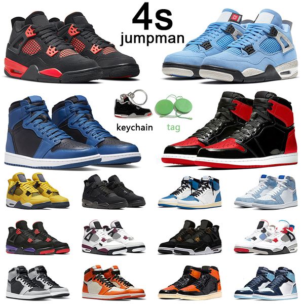 

men jumpman basketball shoes dark marina blue 1s patent bred women jumpman 4s red thunder university blue sail white oreo mens trainer size