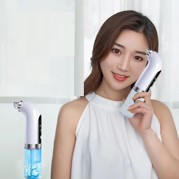 

facial beauty small bubble electric facial cleaning vacuum cleaner blackhead acne remover shrink pores hydrating face skin care