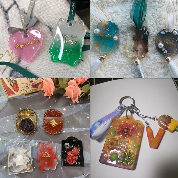 

1 шт. pentagonal jart-образная круглая эпоксидная силиконовая плесень смешанный стиль ювелирных изделий diy handmade ювелирные изделия вывод