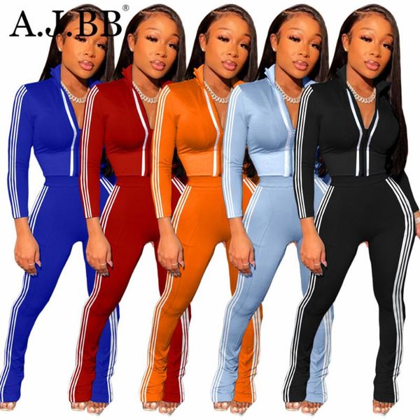 

fall 2020 new fashion solid color women's sports 2-piece casual slim fit v-neck long sleeve t-shirt and pants set, Gray