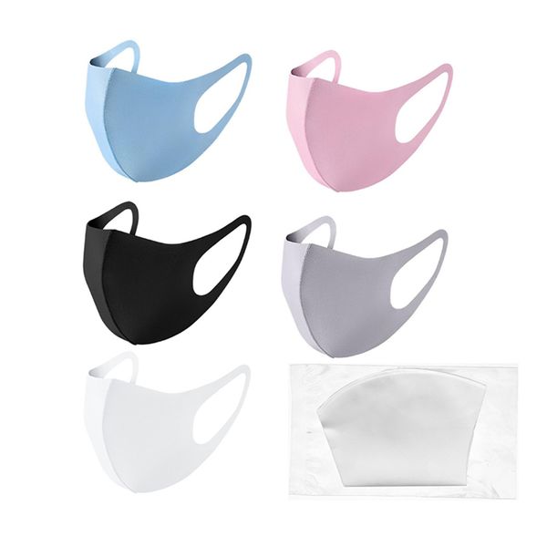 

retail packaging mouth ice mask ice washable breathable face masks reusable anti dust dust fog anti pollution mouth cover