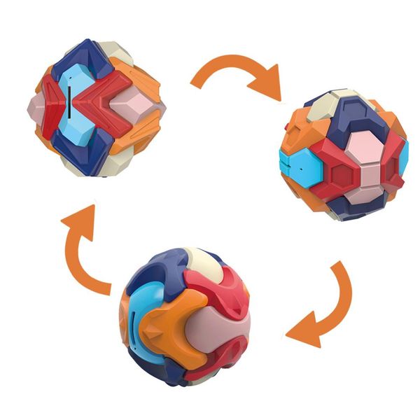 

dhl new creative intelligence assembled ball children puzzle toys nostalgic classic assembly magic cube ball learning toys for child