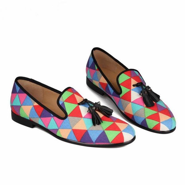 

хорошая кисточка arround удобная мода нам 5-12 мужская хлопчатобумажная ткань свадьба карьера работы вечеринка танцевальная обувь, Black