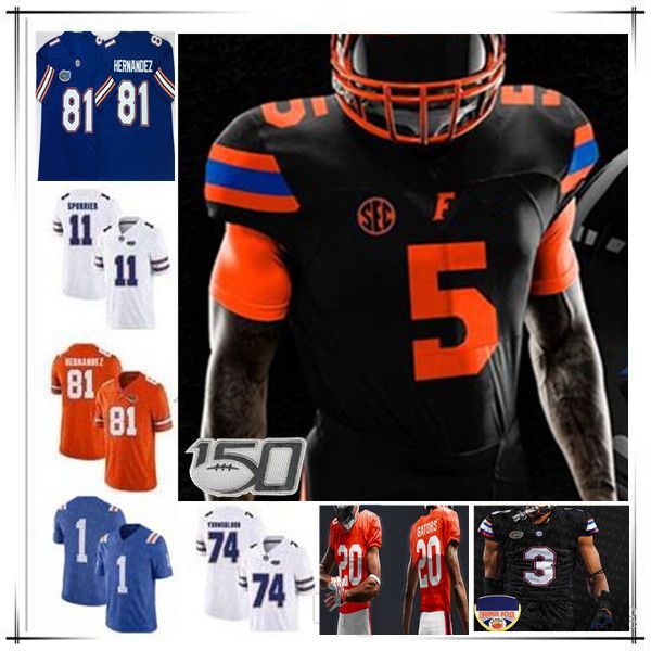 

ncaa men florida gators college football jerseys aaron hernandez steve spurrier tim tebow emmitt smith jeff driskel kyle trask kyle pitts, Black