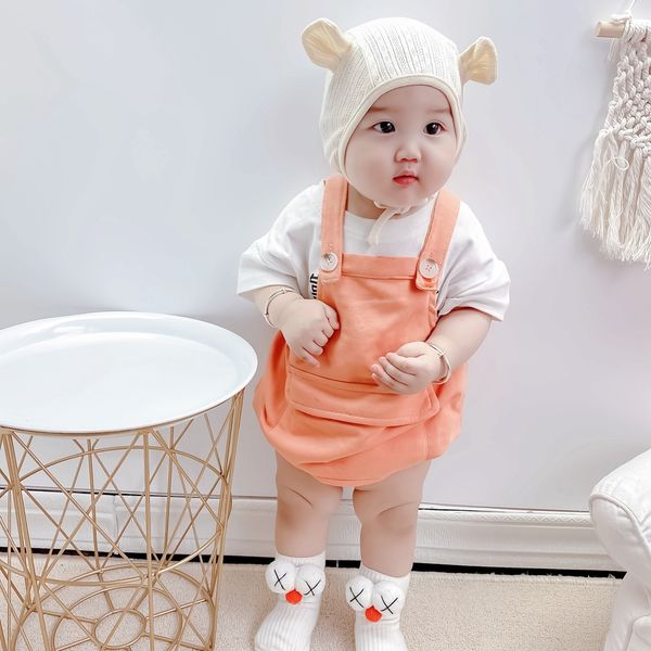 

new male newborn baby and female clothes baby summer triangle hatchback creeper 2021, Blue;gray